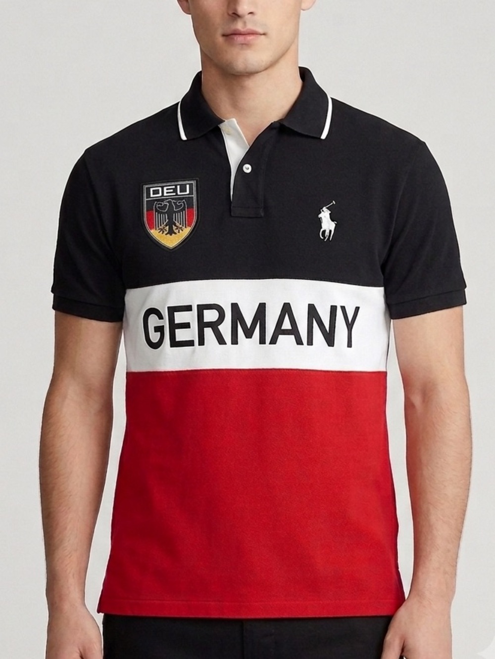 Polo Ralph Lauren Germany Flag Polo Shirt Size Small